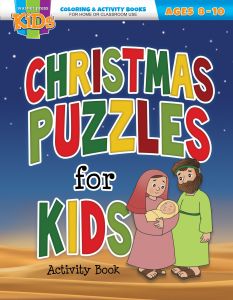 Christmas Coloring/Activity Book – Christmas Puzzles for Kids - Ages 8-10