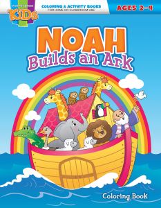 Coloring Book – Noah Builds an Ark - Ages 2–4