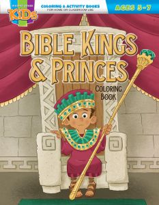 Coloring Book – Bible Kings and Princes - Ages 5–7
