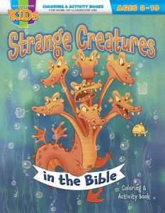 Coloring Book – Strange Creatures in the Bible -  Ages 8–10