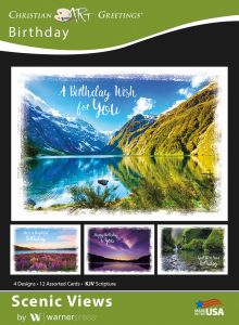 Boxed Greeting Cards - Birthday - Scenic Views