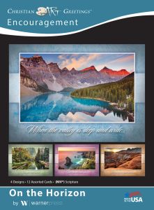 Encouragement - On the Horizon, (KJV) - Box of 12 - Assorted Boxed Greeting Cards