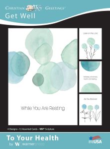 Get Well - To Your Health, (NIV) - Box of 12 - Assorted Boxed Greeting Cards