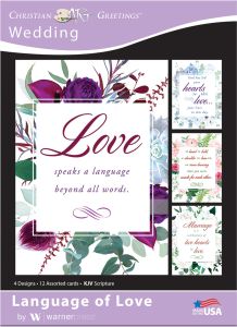 Boxed Greeting Cards - Wedding - Language of Love