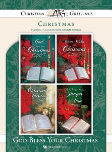 Christmas - God Bless Your Christmas - KJV - Assorted Boxed Greeting Cards