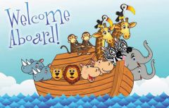 Postcard / Welcome Aboard!