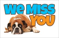 Postcard - We Miss You