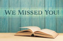 Missed You - We missed you! - Postcard