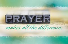 Postcard - Praying for You - Prayer Makes a Difference, Jerimiah 33:3 (KJV) - Pkg 25