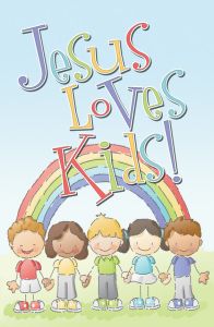 Postcard - All Occasion - Jesus Loves You!, Matthew 19:14 (NIV)- Pkg 25