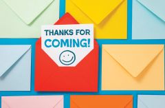 Glad You Were Here-Psalm 40:16 (NIV)-Pkg 25-Postcard