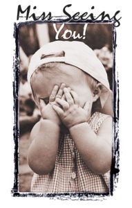 Postcard - Miss Seeing You!