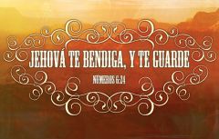 Postcard - Spanish / All Occasion, God Bless Thee