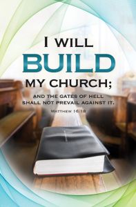 Anniversary Standard Bulletin - I will build my Church