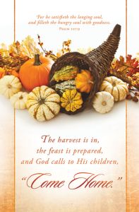 Thanksgiving Standard Bulletin - Come Home