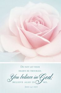 Standard Bulletin | Funeral | Do not let your hearts be troubled…