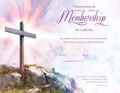 Membership-Ephesians 2:19 (KJV)-Certificate