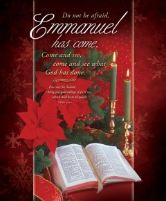 Christmas Legal Bulletin / Emmanuel Has Come