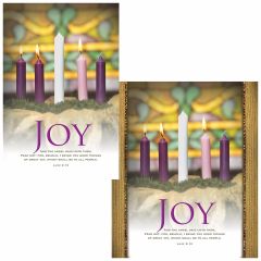 Advent Bulletin - Joy  (multiple size options)