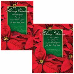 Christmas Bulletin - With every Christmas  (multiple size options)