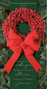 Christmas Offering Envelope / Hope, Peace, Jesus