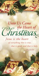 Christmas Offering Envelope / Unto Us Came the Heart of Christmas