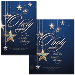 Christmas - Oh Holy Night, John 1:9 (NIV®) - Pkg 100 - Multiple Sizes