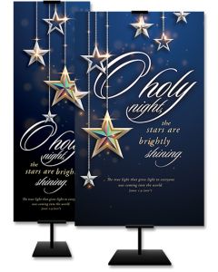 Christmas - Oh Holy Night, John 1:9 (NIV®) - Banner