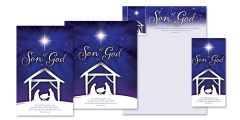 Christmas - Son of God, Matthew 1:21 (KJV) - Pkg 100 - Matching Set
