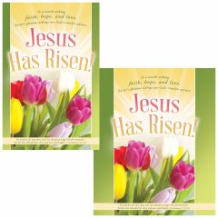 Easter Bulletin / Jesus Has Risen! (multiple size options)