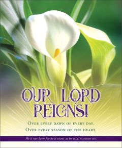 Easter Standard Bulletin - Our Lord Reigns! (legal)