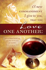 Maundy Thursday Standard Bulletin - Love One Another