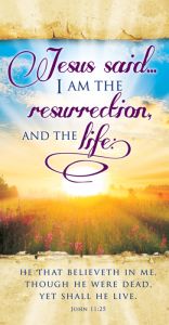 (pkg 100) Easter Offering Envelope - Jesus Said I Am