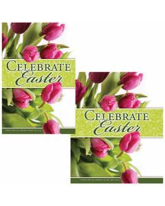 Easter Bulletin - Celebrate Easter  (multiple size options)