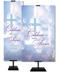 Easter - Celebrate the Risen Savior - Banner