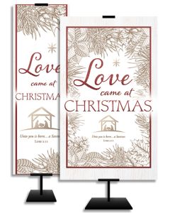 Christmas - Love Came at Christmas, Luke 2:11 (KJV) - Banner