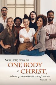 General - One Body in Christ, Romans 12:5 (KJV) - Pkg 100 - Standard Bulletin