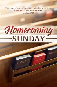 Homecoming - Homecoming Sunday, Matthew 18:20 (KJV) - Pkg 100 - Standard Bulletin