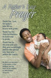 Father's Day Standard Bulletin / A Father's Day Prayer
