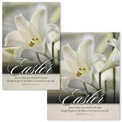 Easter - A New Life, Romans 6:4 (NIV) - Pkg 100 - Bulletin - Multiple Sizes