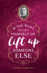 Black History-Booker T. Washington; James 4:10 (KJV)-Pkg 100-Standard Bulletin