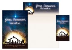 Christmas-Jesus Immanuel, John 1:14 (NIV) - Matching Set