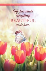 General - Spring; Ecclesiastes 3:11 (NIV) - Pkg 100 - Standard Bulletin