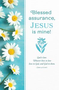 General - Spring; 1 John 4:16 (NIV) - Pkg 100 - Standard Bulletin