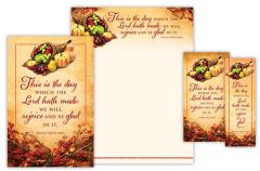 Thanksgiving – This Is the Day – Ps 118:24 (KJV) – Matching Set