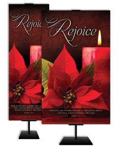 Christmas-Rejoice; Luke 2:11 (KJV)-Banner