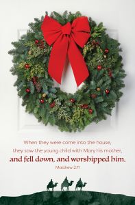 Christmas-Fell Down and Worshipped Him; Matthew 2:11-Pkg 100-Standard Bulletin