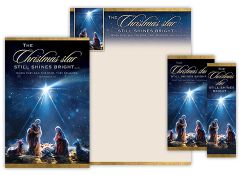 Christmas – The Christmas Star – Matt 2:10 (KJV) – Matching Set