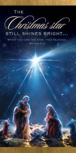 Christmas – The Christmas Star – Matt 2:10 (KJV) – Pkg 100 – Offering Envelope