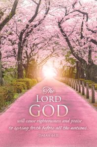 General - Spring - The Lord God; Isaiah 61:11 (KJV) - Pkg 100 - Standard Bulletin 